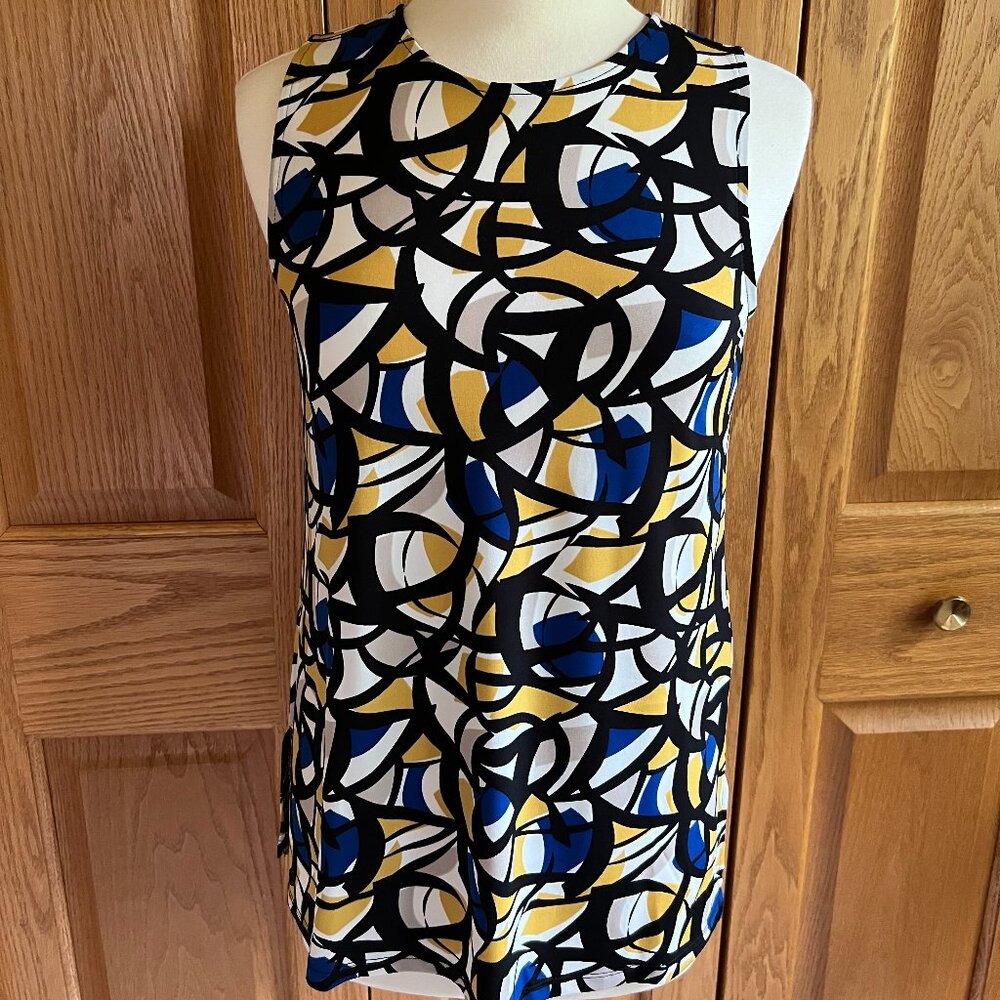 NIPON BOUTIQUE - Multicolor Swirl Crewneck Shell -- Excellent Condition